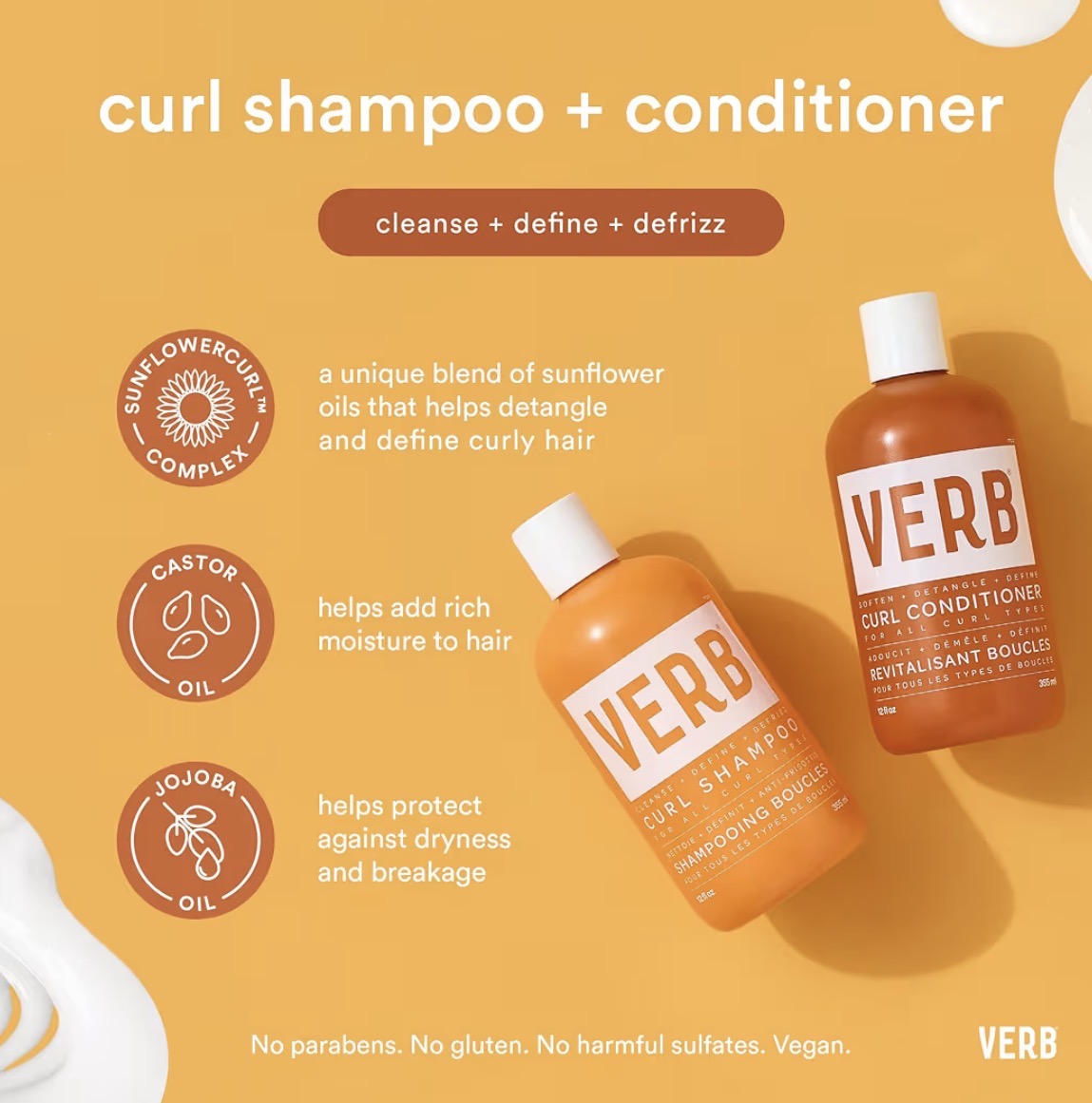 VERB SHAMPOO AND CONDITIONER